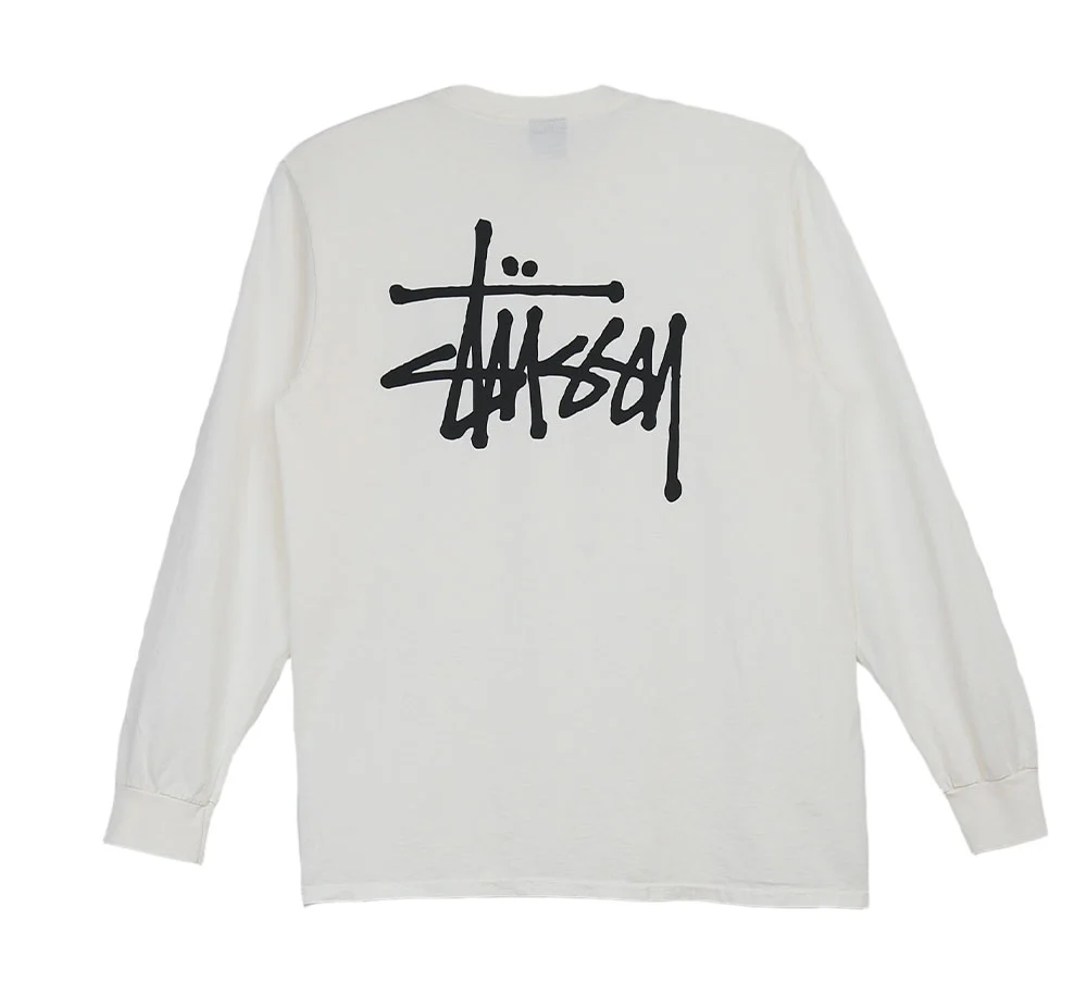 Basic Stussy Pig. Dyed L/S Tee - Image 2