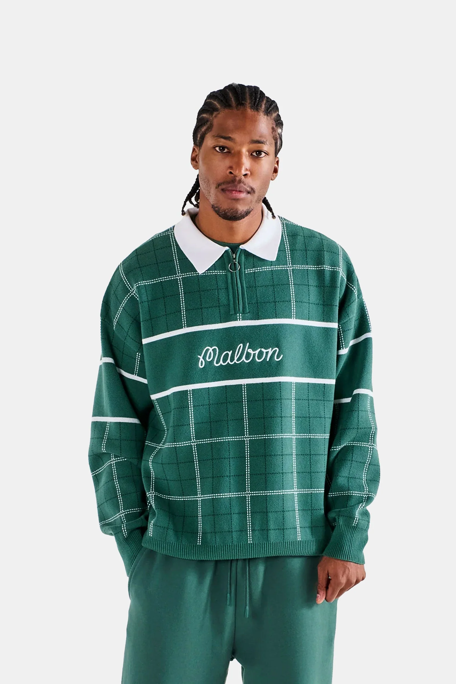 Bennet Plaid Sweater - Image 2
