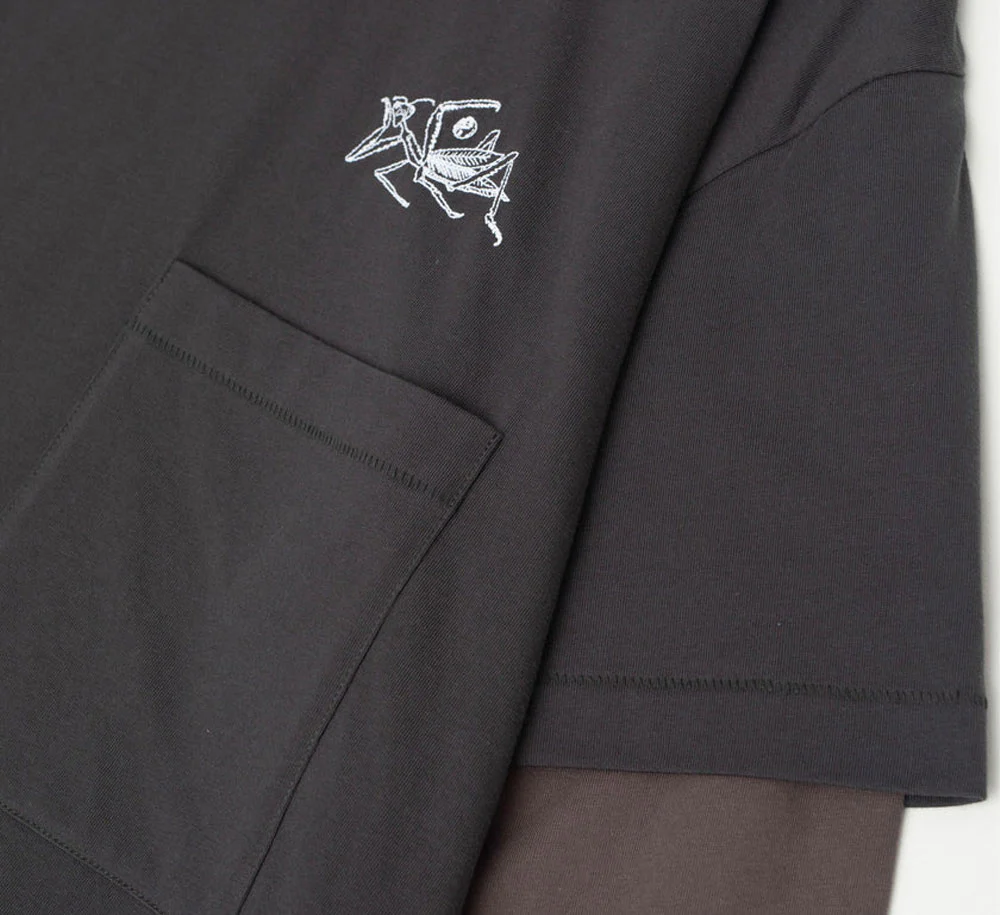 Double Layer Long Sleeve Tee - Image 2