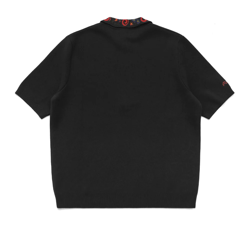 Laurent Jacquard Placket Polo - Image 2