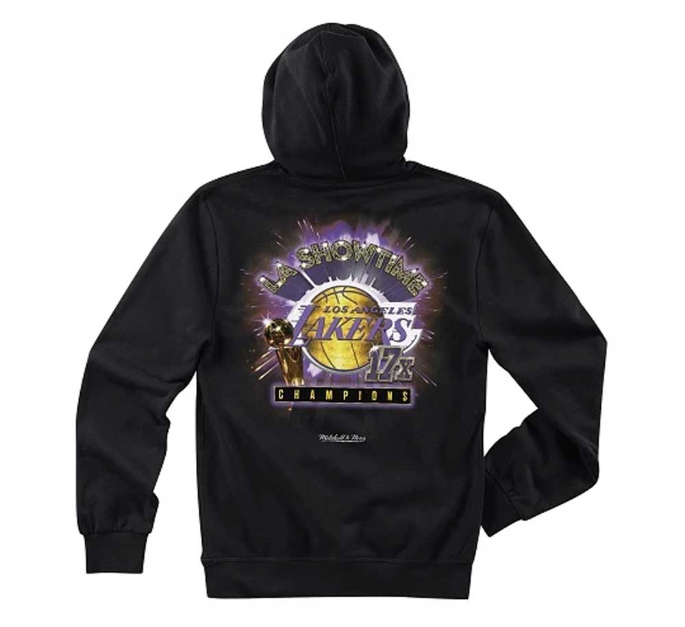 LOS ANGELES LAKERS NBA SHOWTIME 17X HOODIE - Image 2