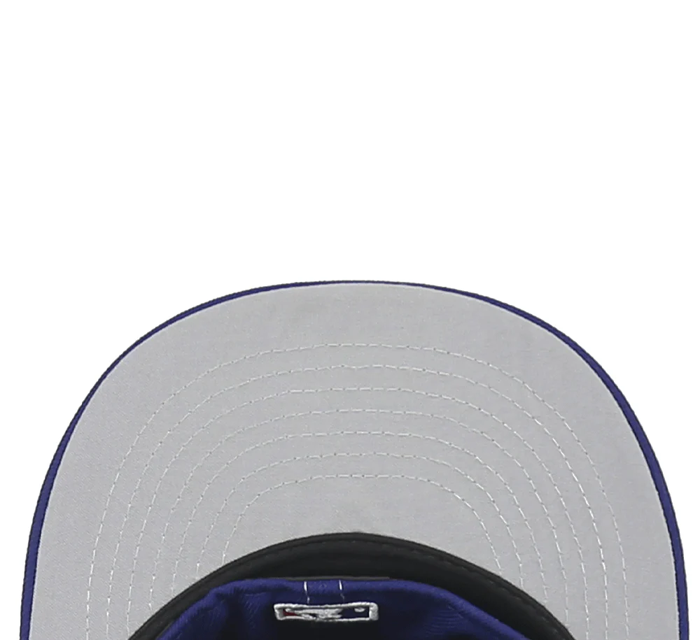 Los Angeles Dodgers Contrast Stitch 59Fifty Fitted Cap - Image 6