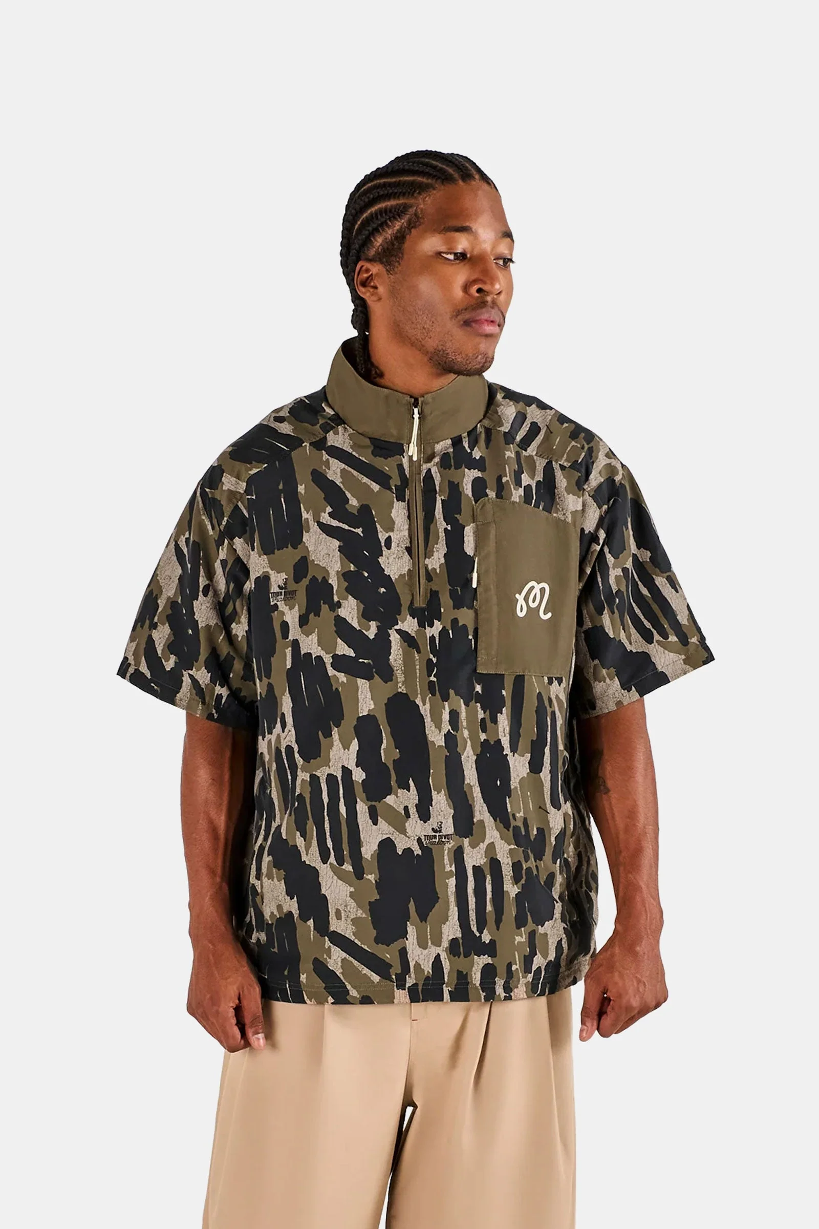 Tour Divot Camo Windshirt - Image 2